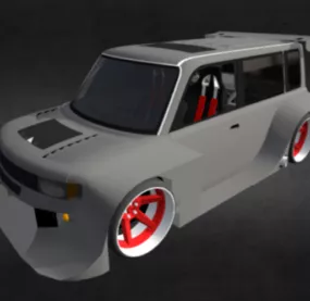 Scion Xb Compact Mpv Car 3d model
