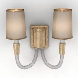 Art Sconce Lamp Orione 3d model