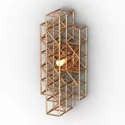 Sconce Hitech Light Fixture 3d model