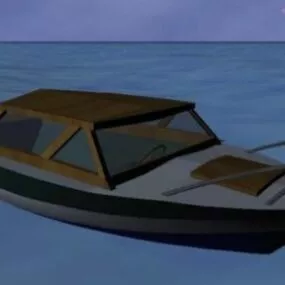 Sea Angler Boat 3d model