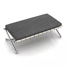 Seat Self Couch Furniture 3d model