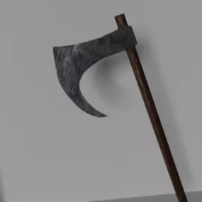 Sekira Axe Weapon 3d model