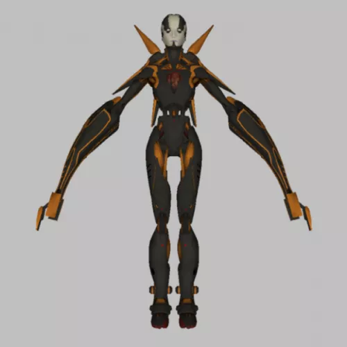 Sera Girl Monster Robot 3d model Sera Girl Monster Robot 3d model