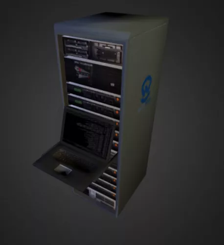 Tower Server Rack 3d model Tower Server Rack 3d model