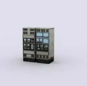 Network Computer Servers 3d model