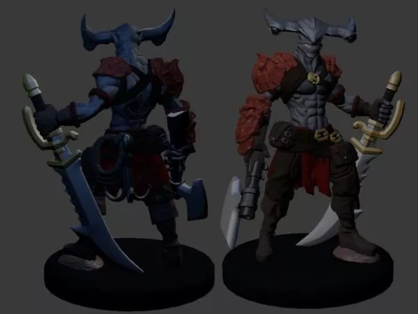 Sharkin Pirate Miniature Sculpt 3d model Sharkin Pirate Miniature Sculpt 3d model