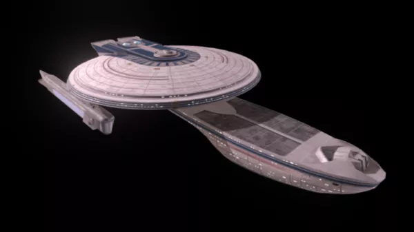 Unicorn Scifi Spaceship 3d model