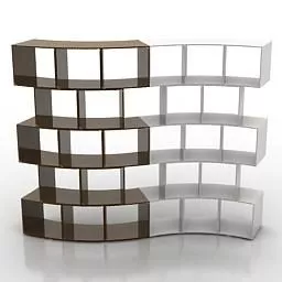 Minimalist Shelves Antonello Design 3d model