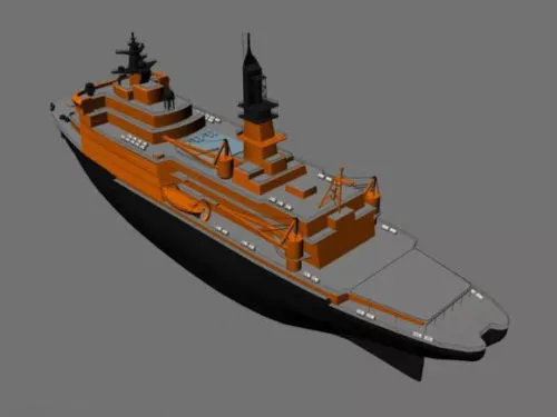 Scifi Space Satellite 3d model