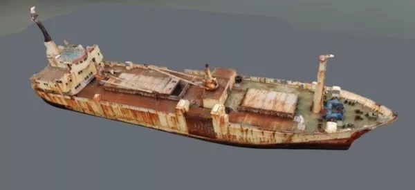 Old Ship Wreck 3d model Old Ship Wreck 3d model