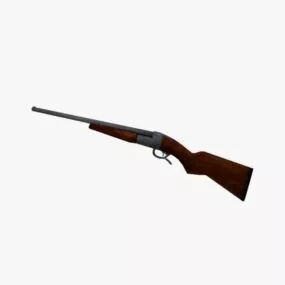 Weapon Rifle Shotgun 3d model