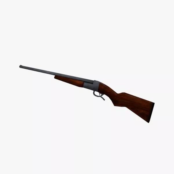 Weapon Rifle Shotgun 3d model Weapon Rifle Shotgun 3d model