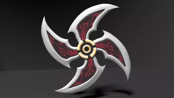 Game Combat Knife 3d model