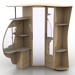 Sideboard Corner Cabinet 3d model