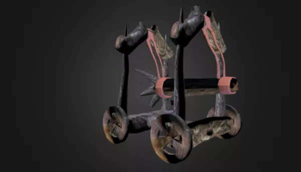 Attack Siege Weapon 3d model Attack Siege Weapon 3d model