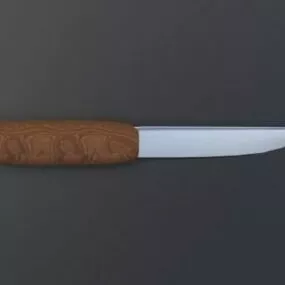 Simple Basic Knife 3d model