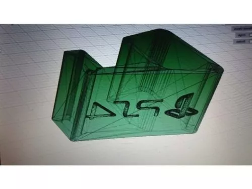 Simple Foot For Ps4 Printable 3d model Simple Foot For Ps4 Printable 3d model