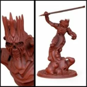 Slime King Character Sculpture 3d model