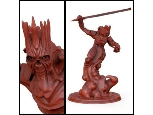 Slime King Character Sculpture 3d model Slime King Character Sculpture 3d model