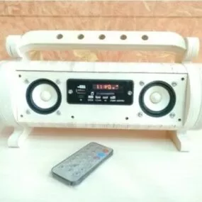 Small Fm Sd Usb Mp3 Player Printable 3d model