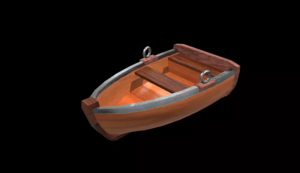 Fast Boat Small Size 3d model