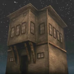 Small Old City Building 3d model