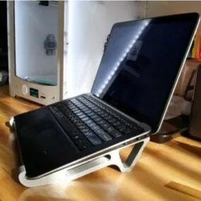 Small Laptop Stand Printable 3d model