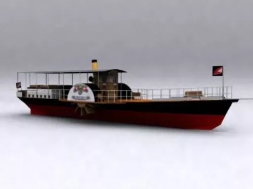 Cabane House On The Sea 3d model