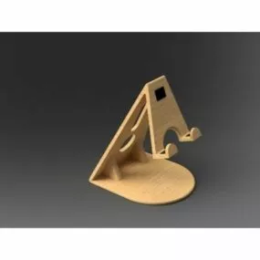 Smartphone Wood Holder Printable 3d model