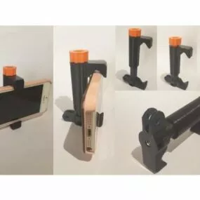 Printable Smartphone Adapter To Tripod 3d model