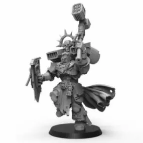 Smash Captain Character Sculpt 3d model