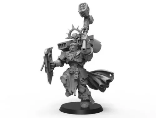 Smash Captain Character Sculpt 3d model Smash Captain Character Sculpt 3d model