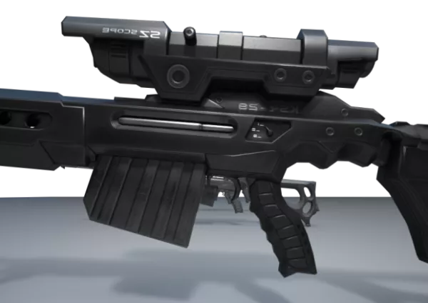 Russian Ak47 3d model