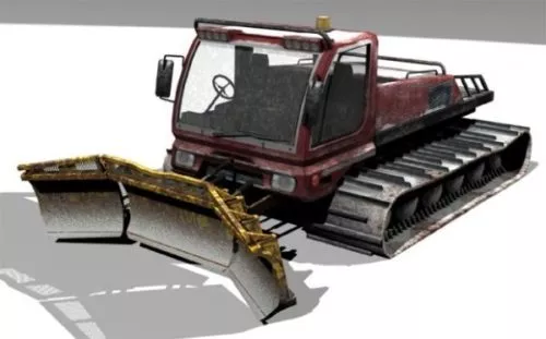 Tow Truck Vehicle 3d model