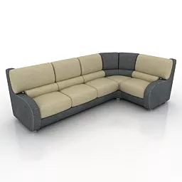 Sofa Bigher Modern Style 3d model Sofa Bigher Modern Style 3d model