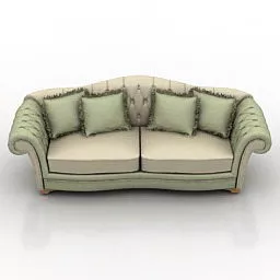 Camelback Sofa Bruno Design 3d model