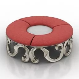 Furniture Sofa Paros Design 3d model