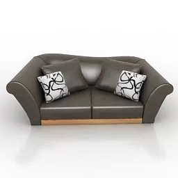 Sofa Fendi Two Seats 3d model