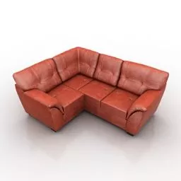 Living Room Sofa Ikea Bjorbo 3d model