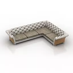 Corner Sofa Paolo Design 3d model