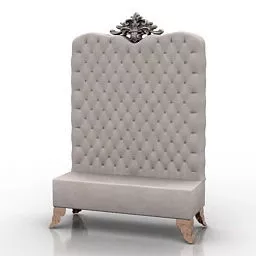 High Back Sofa Creazioni Design 3d model