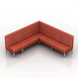 Royal Sofa Corner Style 3d model