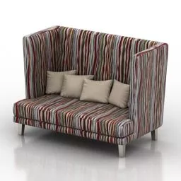 Vintage Sofa Varadero Design 3d model