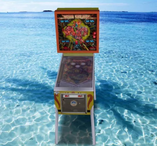 Solar Ride Game Pinball Machine 3d model Solar Ride Game Pinball Machine 3d model