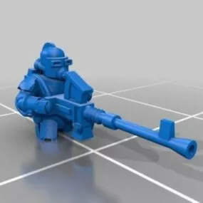 Printable Solar Tank Crew 3d model
