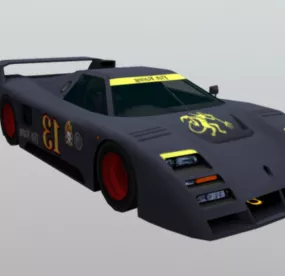 Soldat Crinale Car 3d model