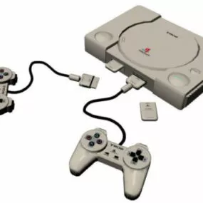 Vintage Sony Playstation 3d model