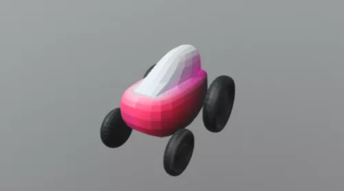Sci-fi Space Car Concept 3d model Sci-fi Space Car Concept 3d model