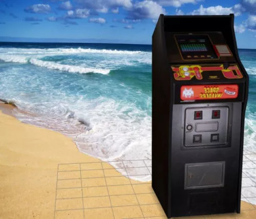 Classic Game Space Arcade 3d model