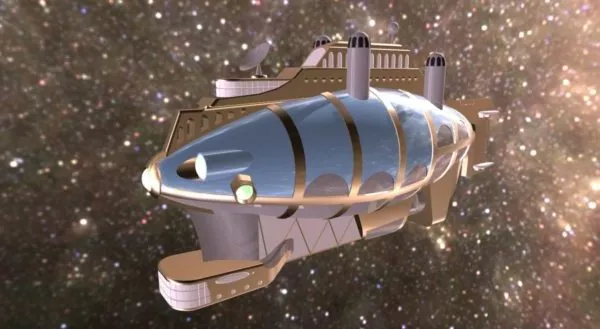 Sci-fi Space Ship 3d model Sci-fi Space Ship 3d model
